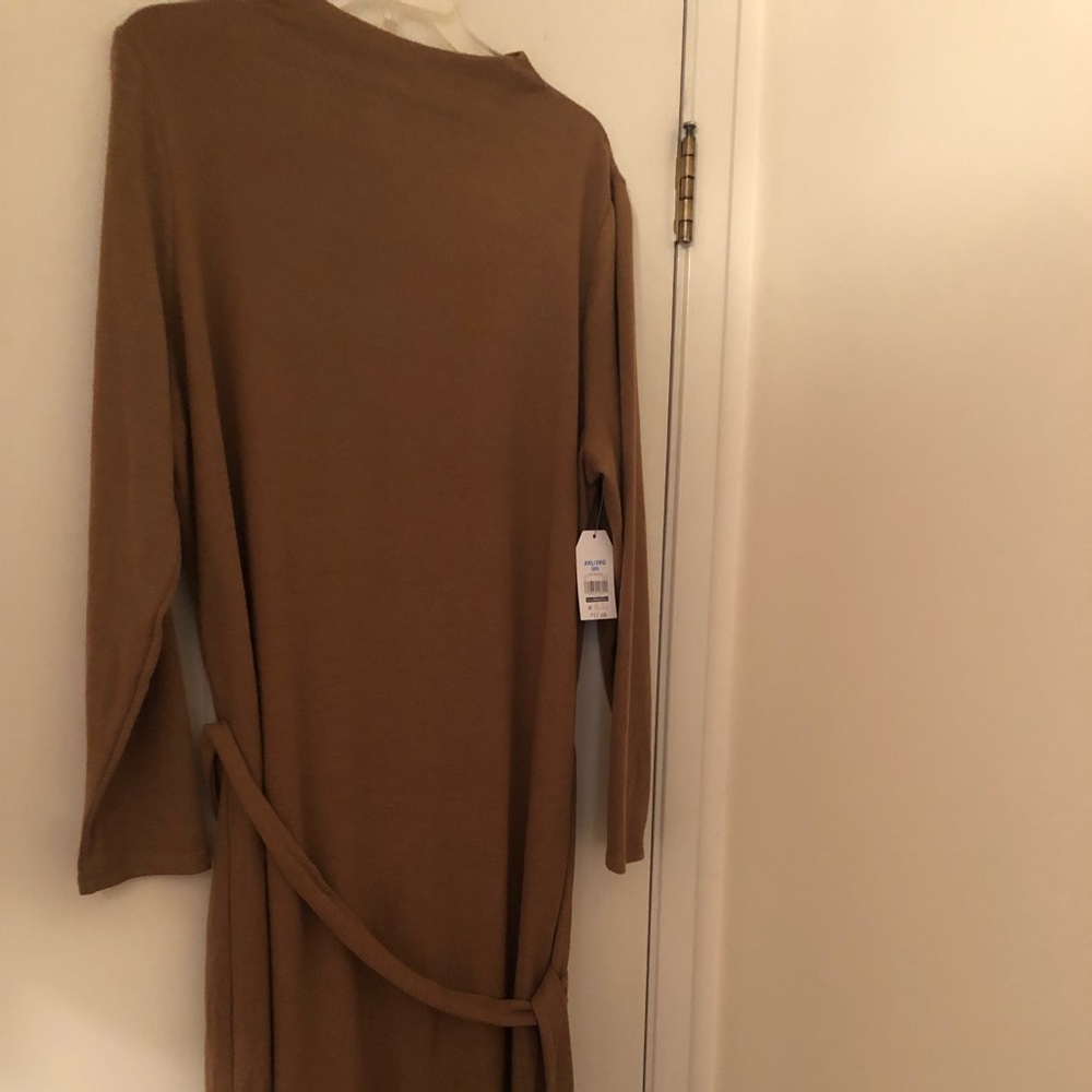 Tan Sweater Dress